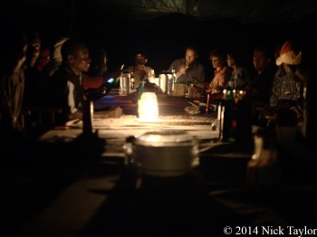 2014_Dinner at Camp