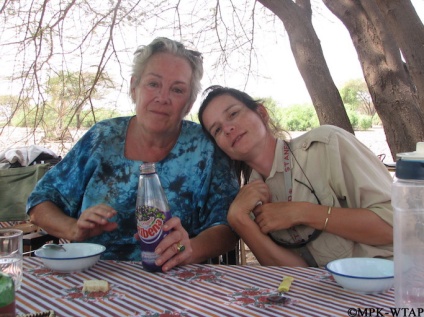2011_sonia and Francoise at the WTAP camp