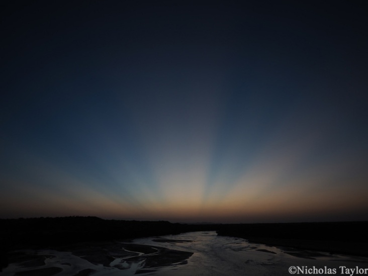 2016_Sunset over the Turkwel River